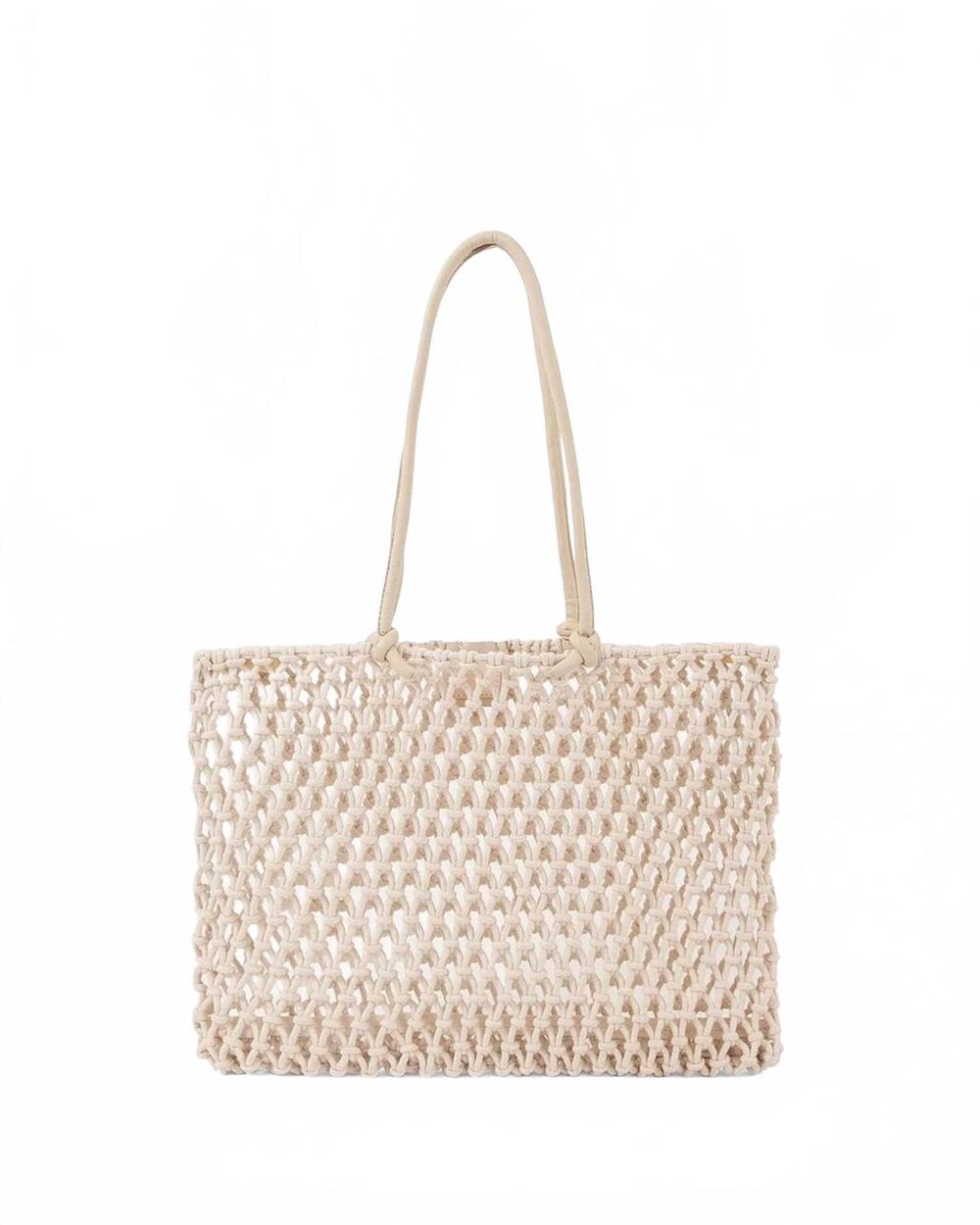 NEW CLARE V. women's sandy tote in natural